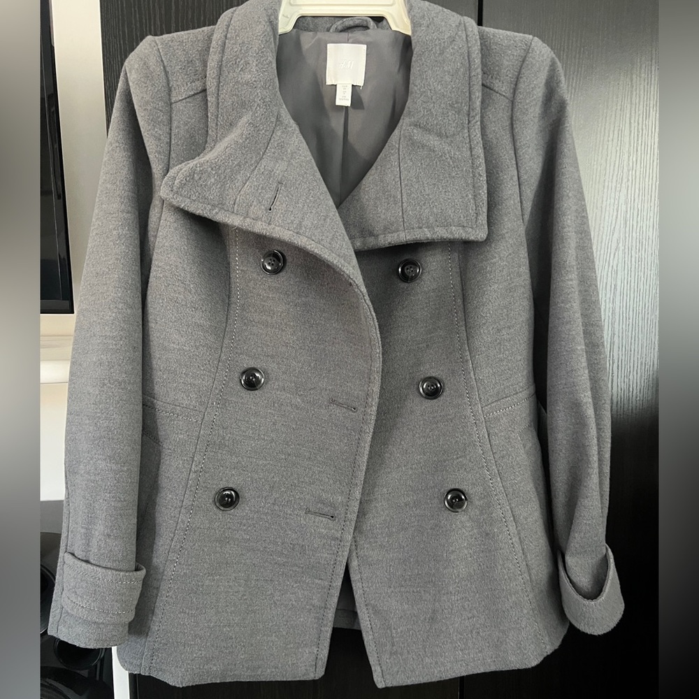 HM GREY COAT - Picture 1 of 5